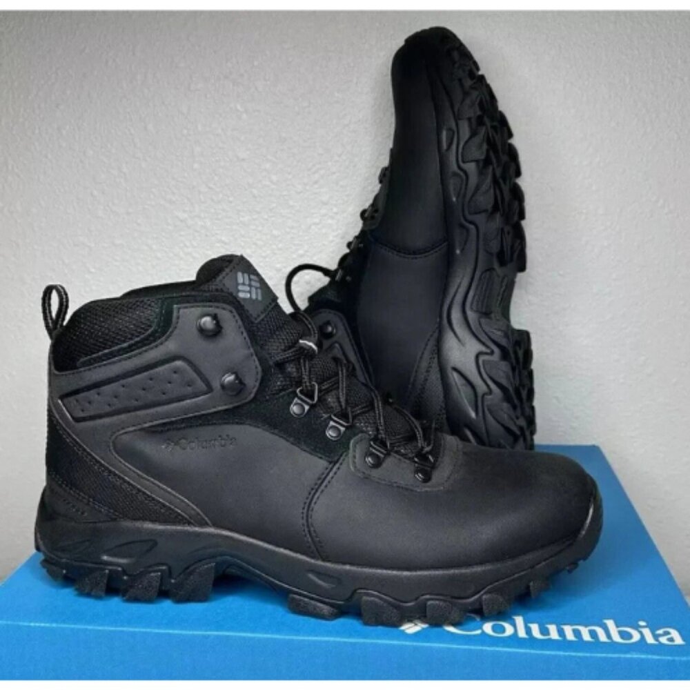 Columbia - Newton Ridge Plus II Waterproof Hiking Boots - Men's - Black, Black